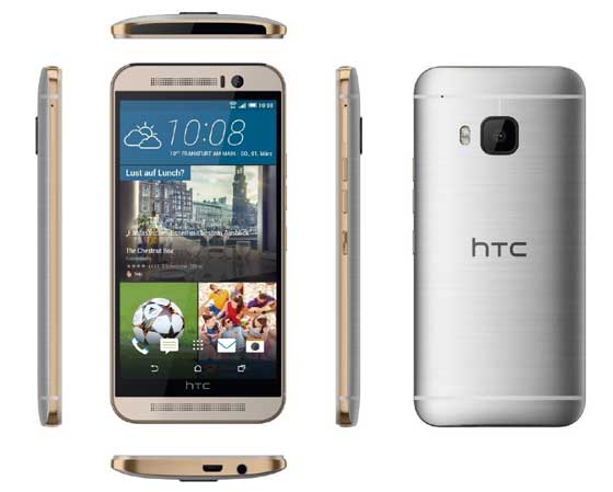 HTC Desire ONE M9 stříbrný, silver